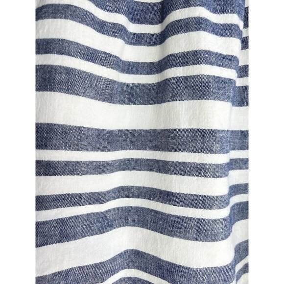 GAP Women’s Linen Blend Striped Flare Skirt Size Small - Picture 7 of 7